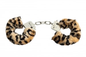 Furry and Metal Sex Toy Handcuffs